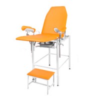 Кресло гинекологическое-урологическое «Клер» с фиксированной высотой модель КГФВ 02п с передвижной ступенькой. 